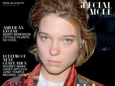 Στο εξώφυλλο του Jalouse χωρίς ίχνος μακιγιάζ!